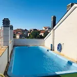 Apartamento Enjoy Sanxenxo,200m Playa, Balcón Vistas Cíes, Piscina&terraza Azotea,2 Plazas Garaje, 2 Baños, Muy Luminoso, Muy Tranquilo,muy Equipado, Céntrico Sanxenxo