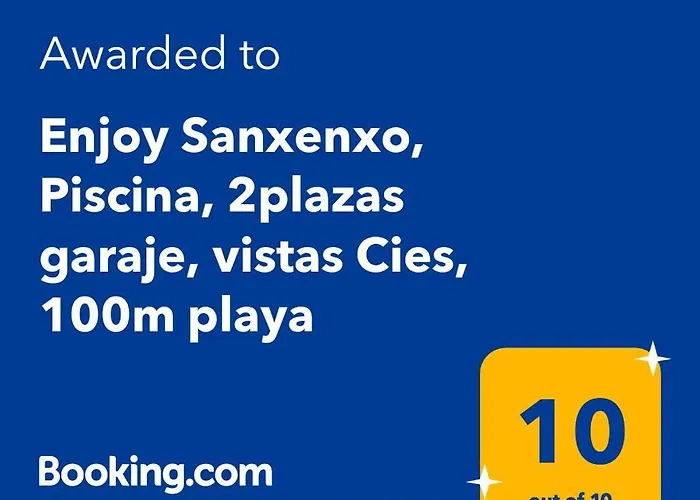 Seaside Retreat: Balcony Views, Rooftop Pool & Tranquility * Sanxenxo